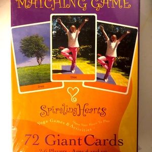 Yoga Matching Game Cards